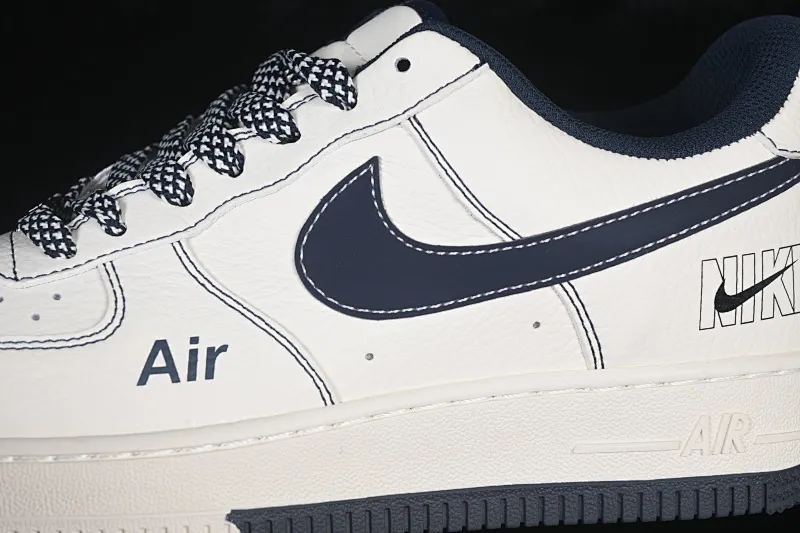 All categories Nk Air Force 1 Air Force series Nk Air Force 1 Low Air Force low-top Nike Air Force 1'07 Low off-white and black Air Force 1 low-top casual sneakers MM3399-816